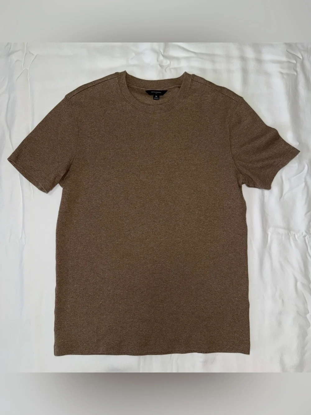 Banana Republic Brown Sweater Short Sleeve Crewneck Tee